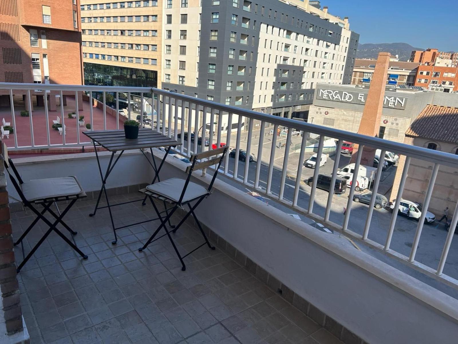 Vialia Piso Centrico Wifi Maria Zambrano Andra Appartement Málaga Buitenkant foto